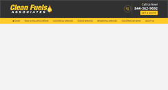 Desktop Screenshot of cleanfuelsassociates.com
